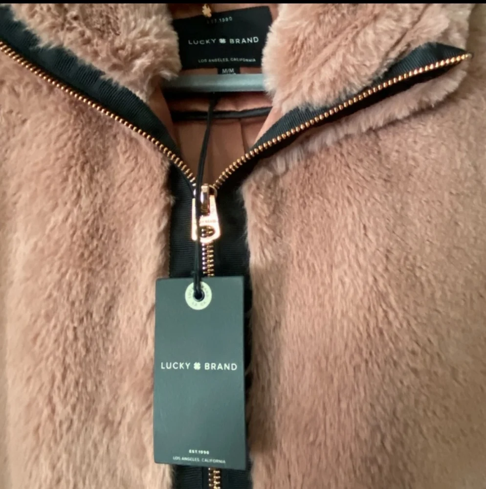 Lucky Brand Faux fur jacket - Picture 3 of 9